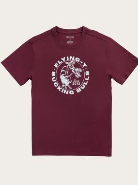 Tecovas Bucking Bulls Graphic supima Tee